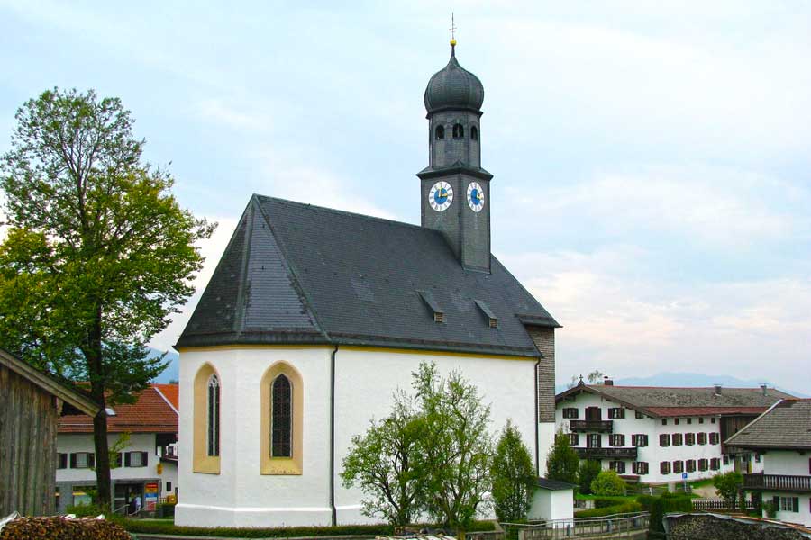 Heilig Kreuz Kirche Schaftlach